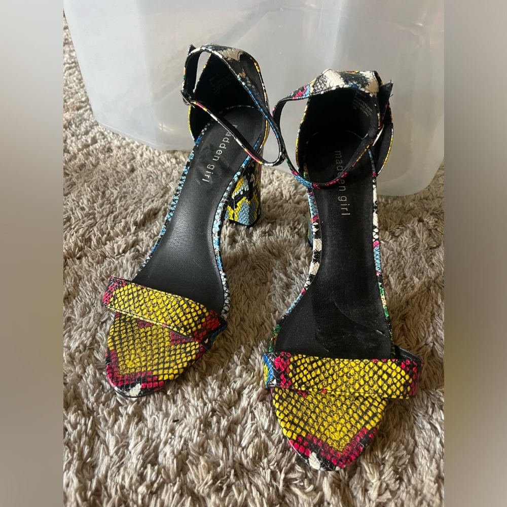 Steve Madden block heels